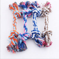 HKM-6788797 Durable Cotton Rope Dog Toy for Molar Teeth Cleaning and Play