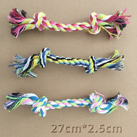 HKM-6788797 Durable Cotton Rope Dog Toy for Molar Teeth Cleaning and Play