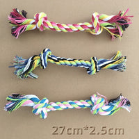 HKM-6788797 Durable Cotton Rope Dog Toy for Molar Teeth Cleaning and Play
