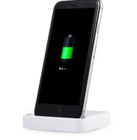 HKM-678931 Portable 8-Pin Charging Dock Station for iPhone 5/5S/6/6S, iPod Touch 5 - Compact Design for Home & Office