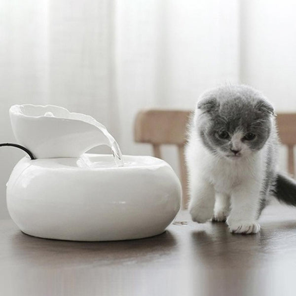 HKM-6789821 Automatic Pet Drinking Fountain with Noise Reduction Pump for Cats and Dogs