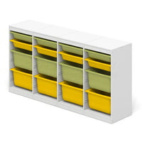 HKM-678995 Colourful Wooden Toy Storage Cabinet for Kids - Kindergarten Nursery Furniture