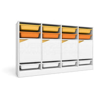 HKM-678995 Colourful Wooden Toy Storage Cabinet for Kids - Kindergarten Nursery Furniture