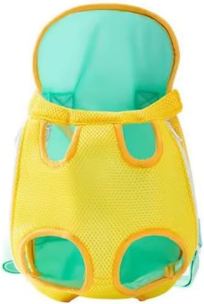 HKM-6790205 Adjustable Cat and Dog Carrier Backpack with Leg Holes, Lightweight Travel Bag for Pets