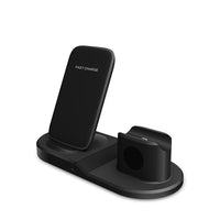 HKM-679059 Vertical Wireless Charger with Type-C Interface for Earphones, Smartwatch, and Mobile Phone - Model OJD-45