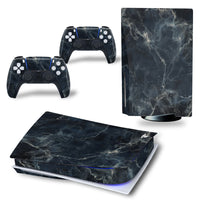 HKM-679187 Vinyl Decals for PS5 Disk Drive Edition - Marble Design Console and Controller Skins