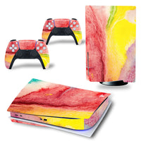 HKM-679187 Vinyl Decals for PS5 Disk Drive Edition - Marble Design Console and Controller Skins