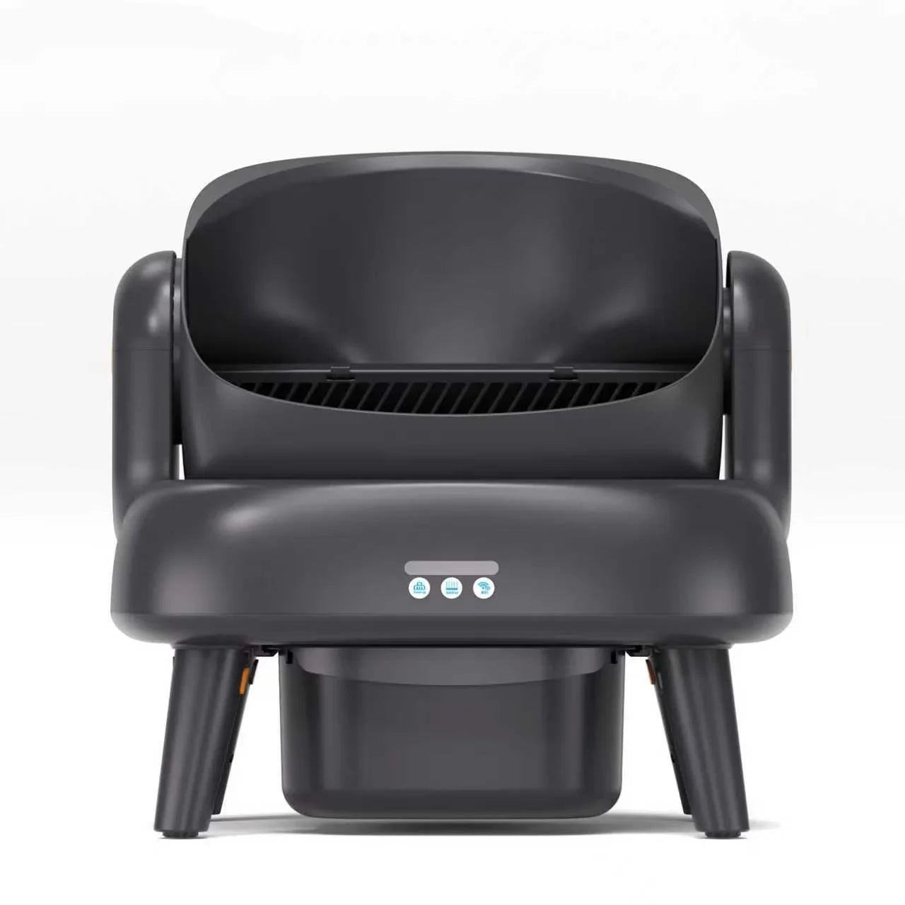 HKM-679315 Eco-Friendly Open Top Cat Litter Tray with Large Capacity and Triple Lifting Handles for Easy Cleaning