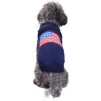 HKM-6794301 Stylish Blue Acrylic Dog Outfit for Golden Retrievers - Available in Multiple Sizes
