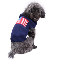 HKM-6794301 Stylish Blue Acrylic Dog Outfit for Golden Retrievers - Available in Multiple Sizes