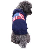 HKM-6794301 Stylish Blue Acrylic Dog Outfit for Golden Retrievers - Available in Multiple Sizes