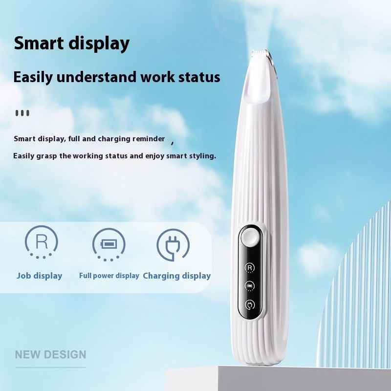 HKM-6795325 LED Light Pet Precision Trimmer for Dogs and Cats - Waterproof, Low Noise, Cordless Design
