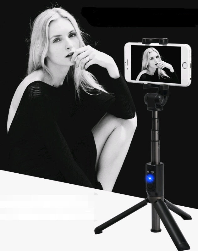 HKM-679571 Aluminum Alloy Bluetooth Selfie Stick Tripod with Remote Control for Mobile Phones