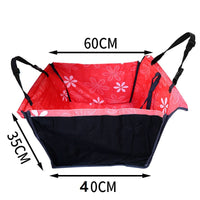 HKM-6795965 Waterproof Pet Car Cushion Bag for Front or Back Seat, Universal Fit