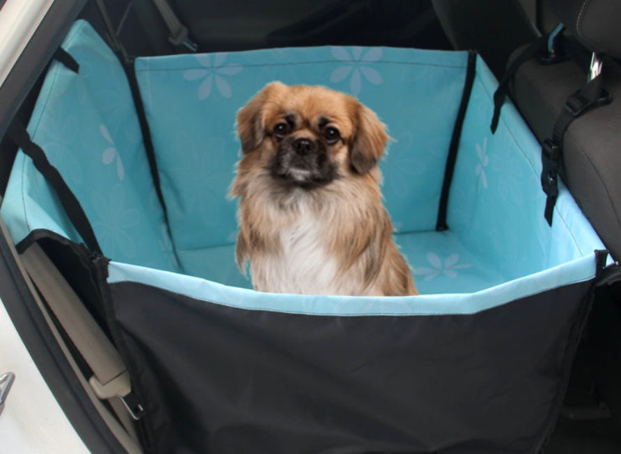 HKM-6795965 Waterproof Pet Car Cushion Bag for Front or Back Seat, Universal Fit