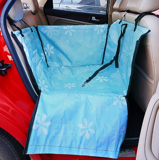 HKM-6795965 Waterproof Pet Car Cushion Bag for Front or Back Seat, Universal Fit