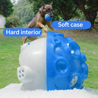 HKM-6796989 Durable Interactive Dog Toy Ball with Squeaky Sound for Aggressive Chewers - Ideal for Small, Medium, and Large Dogs