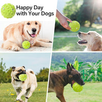 HKM-6796989 Durable Interactive Dog Toy Ball with Squeaky Sound for Aggressive Chewers - Ideal for Small, Medium, and Large Dogs