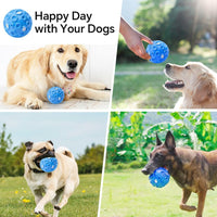 HKM-6796989 Durable Interactive Dog Toy Ball with Squeaky Sound for Aggressive Chewers - Ideal for Small, Medium, and Large Dogs