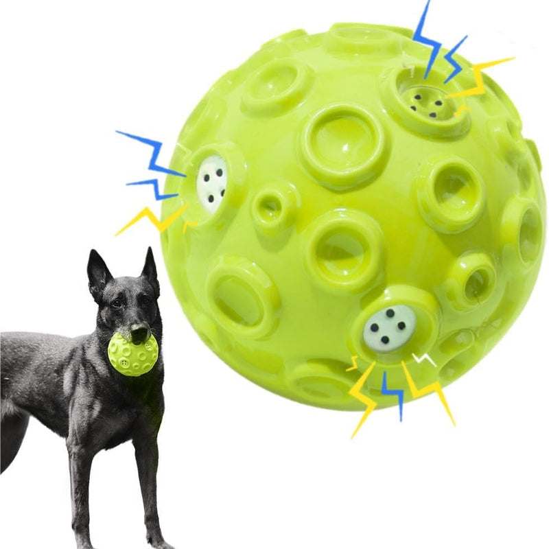 HKM-6796989 Durable Interactive Dog Toy Ball with Squeaky Sound for Aggressive Chewers - Ideal for Small, Medium, and Large Dogs