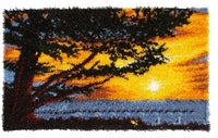 HKM-679699 DIY Polyamide Fiber Carpet Embroidery - 100x60 CM