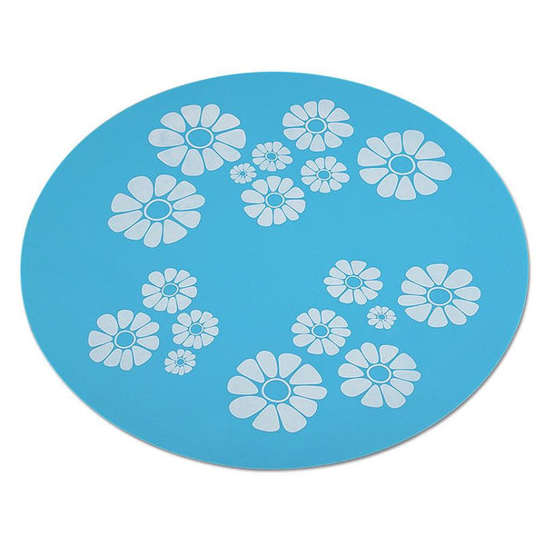 HKM-679699 Non-Slip Waterproof Silicone Mat for Pet Water Dispenser - Available in Multiple Colors