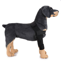 HKM-6797885 Dog Knee Support Brace - Neoprene Pads for Elbow and Joint Stability, S/M/L Sizes Available