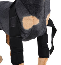 HKM-6797885 Dog Knee Support Brace - Neoprene Pads for Elbow and Joint Stability, S/M/L Sizes Available