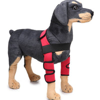 HKM-6797885 Dog Knee Support Brace - Neoprene Pads for Elbow and Joint Stability, S/M/L Sizes Available