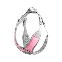 HKM-6798781 Breathable Fabric Pet Chest Strap for Small & Medium Dogs with Traction Rope in Multiple Colors