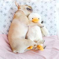HKM-6799165 Plush Duckling Vocal Toy - Interactive Bite Toy for Dogs