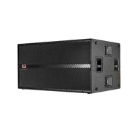 HKM-680019 Dual 21-Inch Powered Subwoofer with 3000W RMS High Power Output