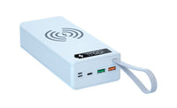 HKM-680083 Detachable 16-Section Battery Power Bank Kit with QC Fast Charge and Wireless Charging