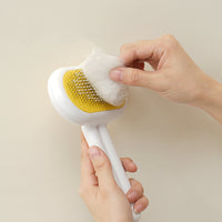 HKM-6801085 Dual Capsule Cat and Dog Grooming Comb for Floating Hair Removal