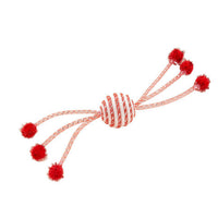 HKM-6802749 Interactive Cat Toy with Teasing Ropes and Bite-Resistant Wool Ball