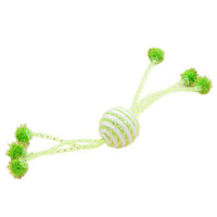 HKM-6802749 Interactive Cat Toy with Teasing Ropes and Bite-Resistant Wool Ball