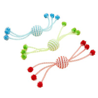 HKM-6802749 Interactive Cat Toy with Teasing Ropes and Bite-Resistant Wool Ball