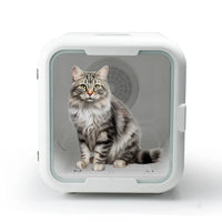 HKM-680275 Eco-Friendly Automatic Pet Hair Dryer Box for Dogs, Cats, and Small Animals – Low Noise Grooming Machine, 43x47x47CM