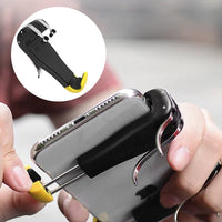 HKM-680339 Six-Finger Gaming Controller for iOS and Android Phones (4.7" - 6" Screens) - ABS and Alloy Design