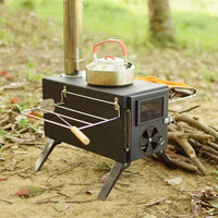 HKM-680531 Portable Outdoor Cooking Tent Stove for Camping and Grilling, Ideal for Outdoor Entertaining
