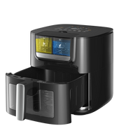 HKM-680595 7L Auto-Spray Air Fryer with Fast Heating Technology, Oil-Free Cooking, Smart Digital Display