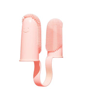 HKM-6806717 Double Finger Dog Toothbrush Kit with 800 Soft Bristles for Effective Pet Dental Care