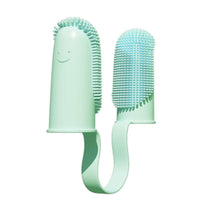 HKM-6806717 Double Finger Dog Toothbrush Kit with 800 Soft Bristles for Effective Pet Dental Care