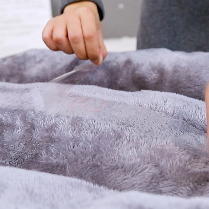 HKM-6807101 Removable and Washable Kennel Bed for Large Dogs, Soft Plush with Thick PP Cotton Sleeping Pad