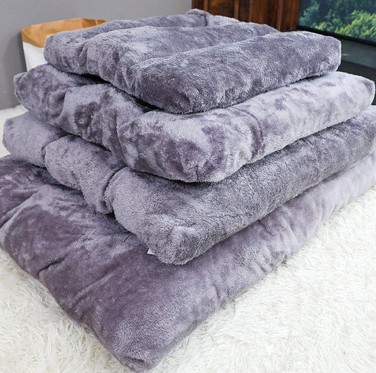 HKM-6807101 Removable and Washable Kennel Bed for Large Dogs, Soft Plush with Thick PP Cotton Sleeping Pad