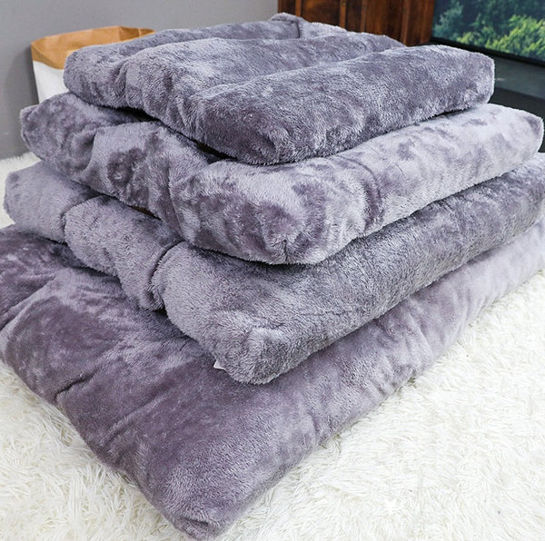 HKM-6807101 Removable and Washable Kennel Bed for Large Dogs, Soft Plush with Thick PP Cotton Sleeping Pad