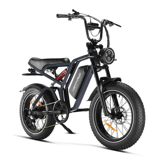 HKM-680723 Off-Road Moped Style 2000W Electric Motorcycle with 20x4.0 Fat Tires, Max Speed 60km/h