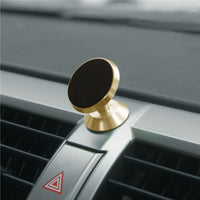 HKM-680723 Universal Magnetic Car Holder for Mobile Devices - Compatible with Most Smartphones, Compact Design, Easy Installation