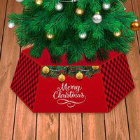 HKM-680787 Christmas Tree Skirt in Non-Woven Fabric - 40x25cm, Various Colors