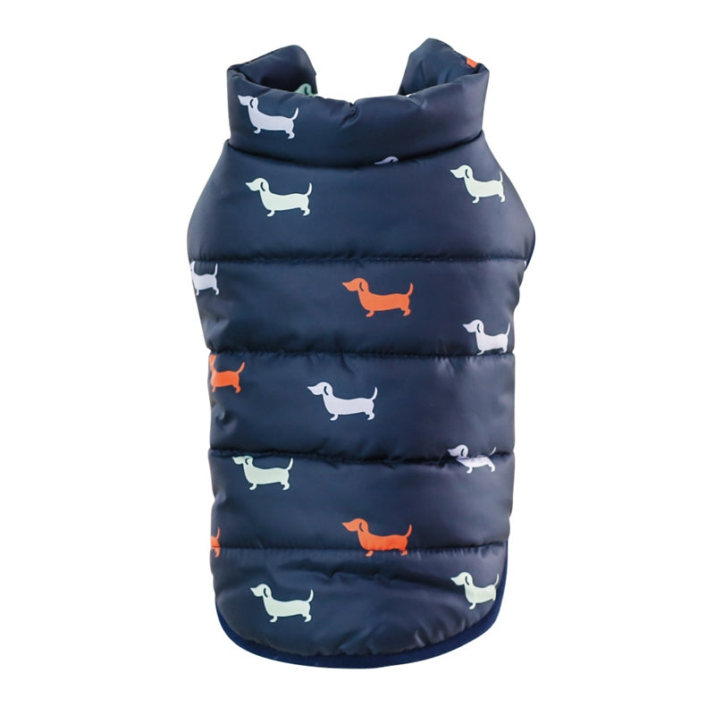 HKM-6809661 Cozy Cotton Vest for Small and Medium Pets - Casual Style, Comfortable Fit